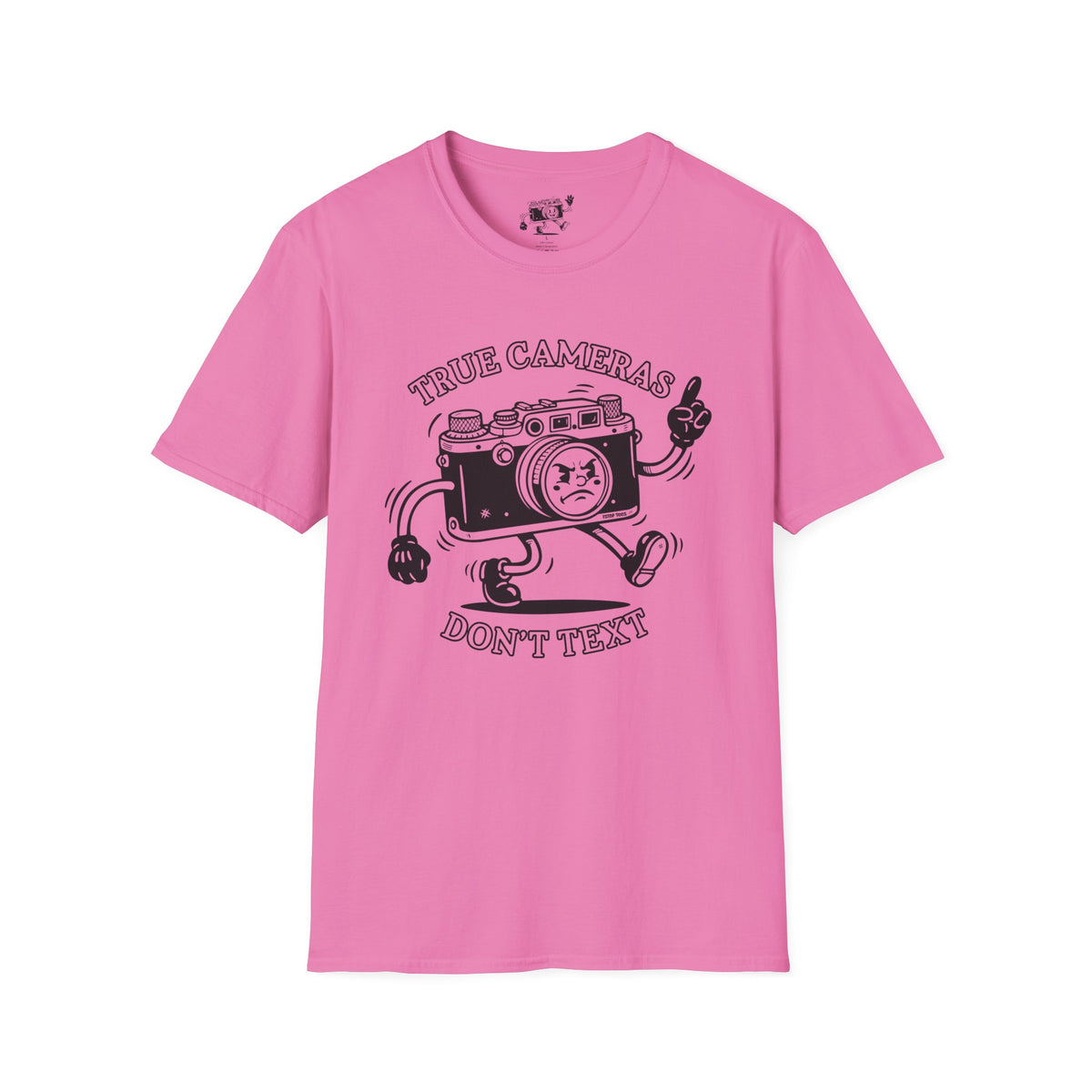 ‘True Cameras Don’t Text’ put your phone away with this funny T-Shirt — Photography Lover Tee