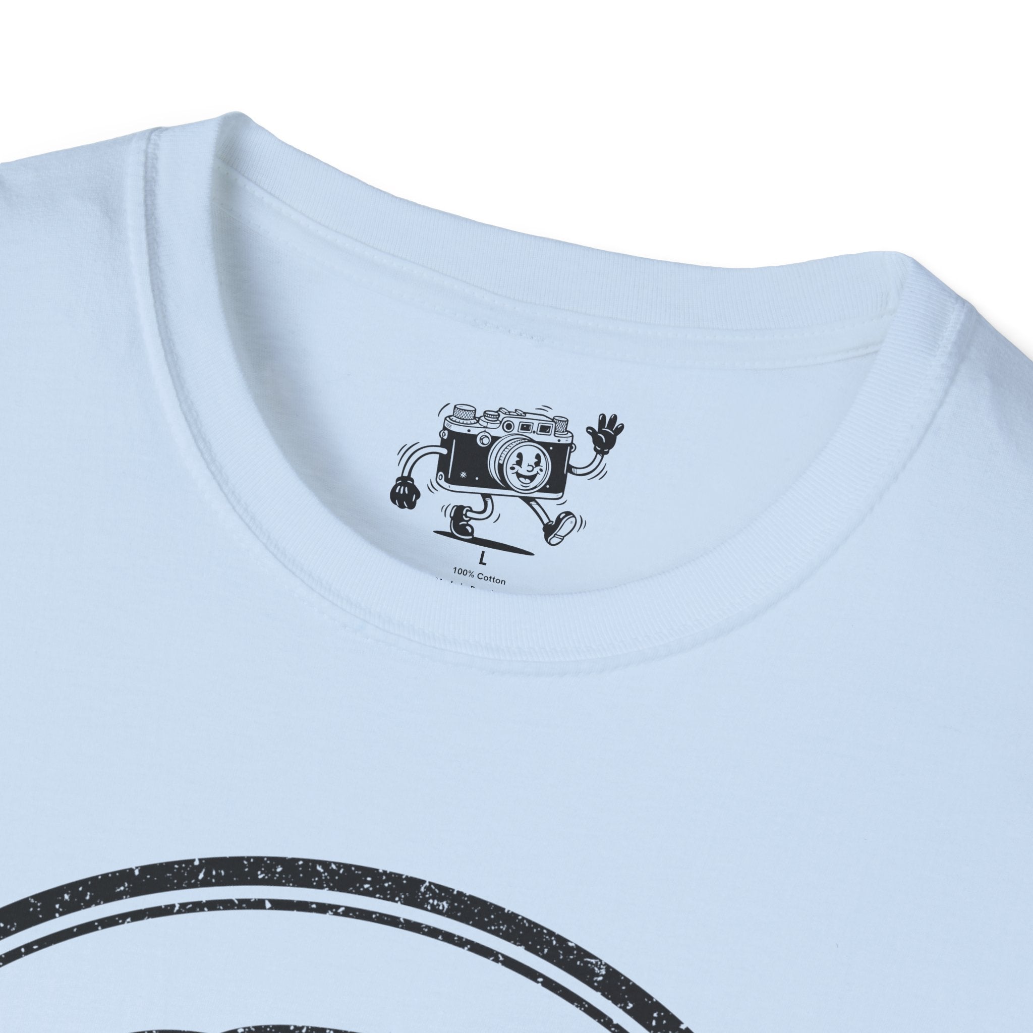 ‘Focused’ DISTRESSED VERSION show your determination with this funny lens T-Shirt — Photography Lover Tee