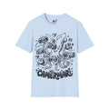 ‘Camerami’ DISTRESSED VERSION Fun Squid Calamari/Cameras T-Shirt — Photography Lover Tee