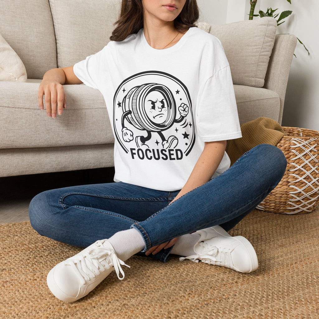 ‘Focused’ show your determination with this funny lens T-Shirt — Photography Lover Tee
