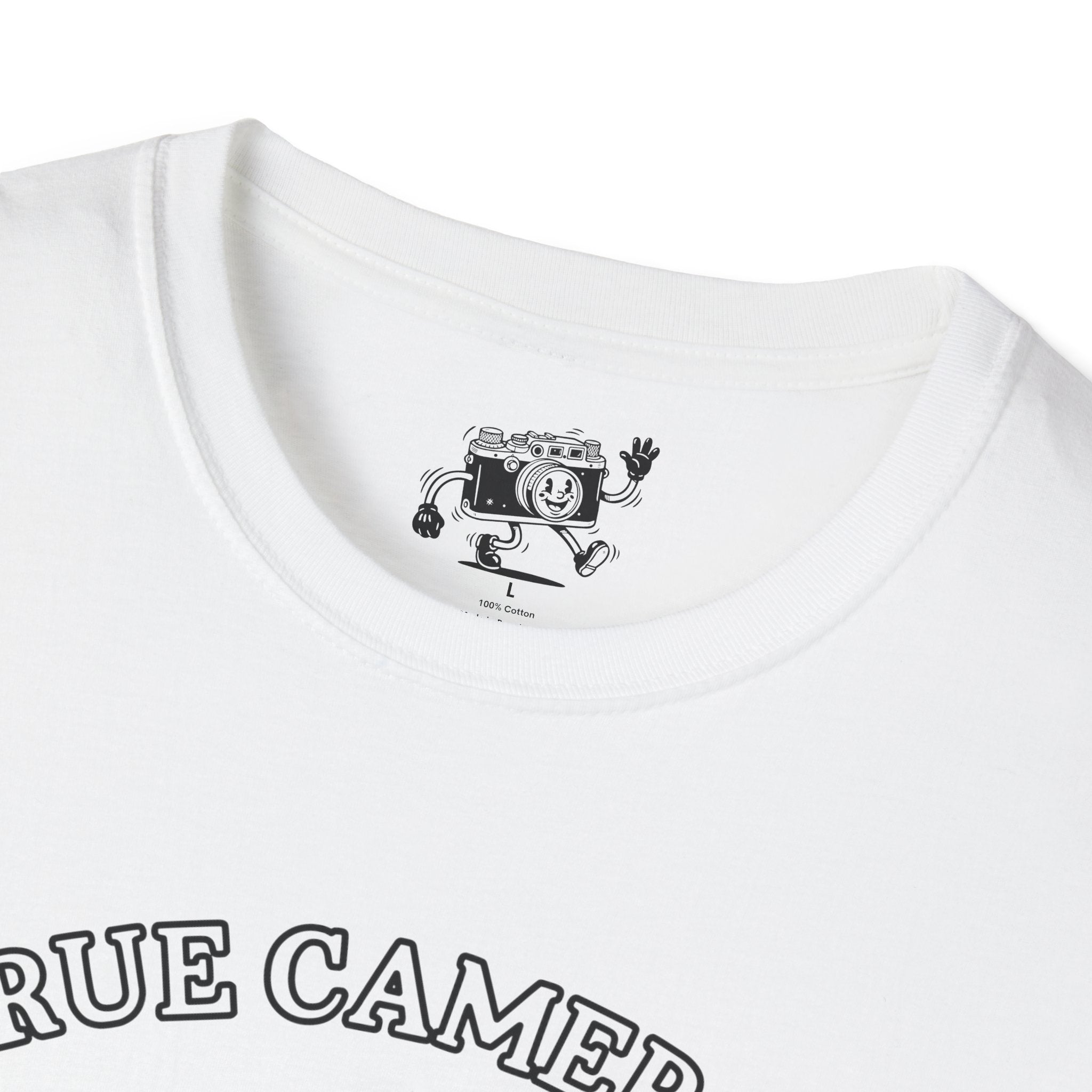 ‘True Cameras Don’t Text’ put your phone away with this funny T-Shirt — Photography Lover Tee