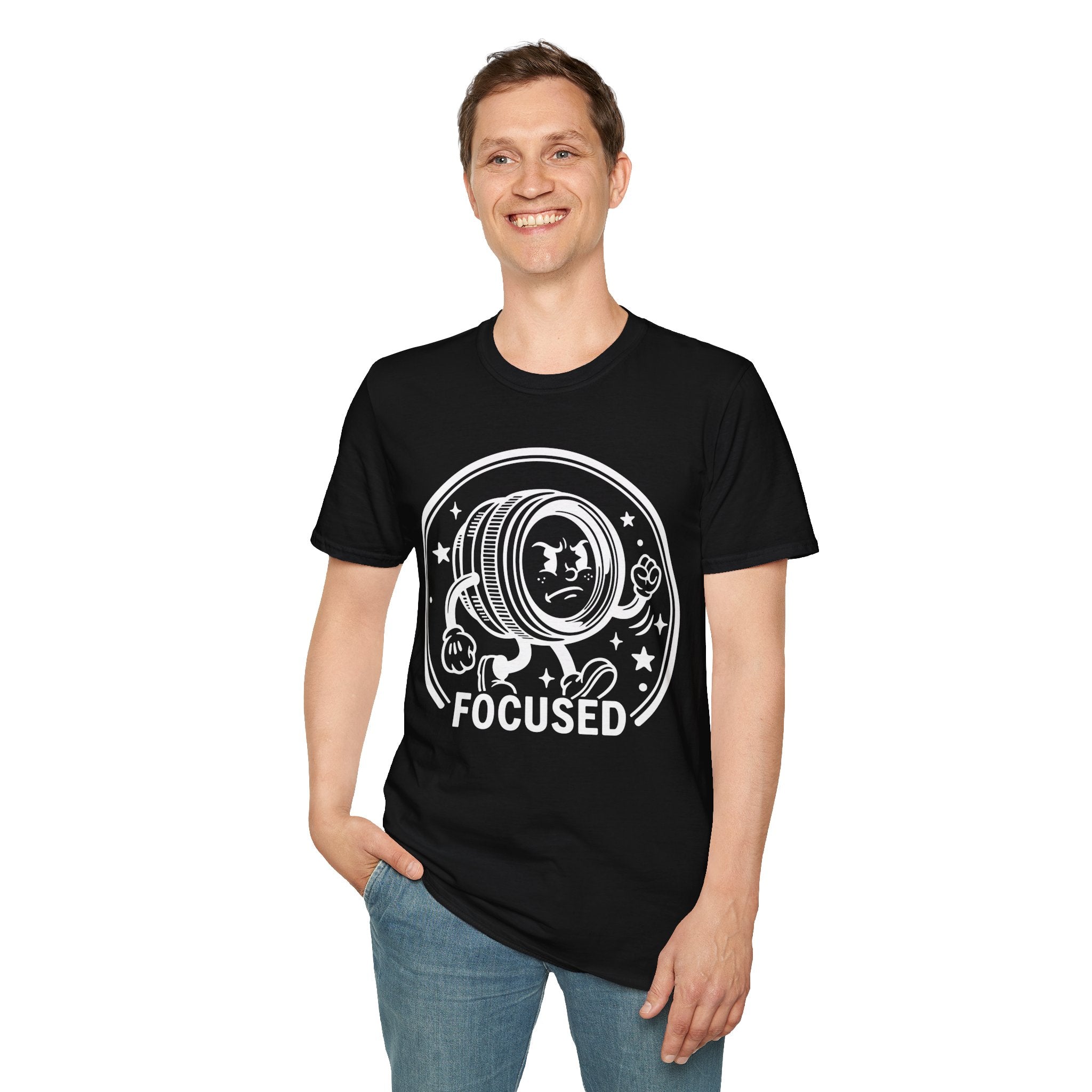‘Focused’ show your determination with this funny lens T-Shirt — Photography Lover Tee