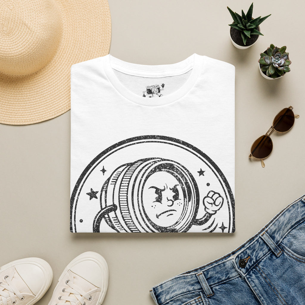 ‘Focused’ DISTRESSED VERSION show your determination with this funny lens T-Shirt — Photography Lover Tee