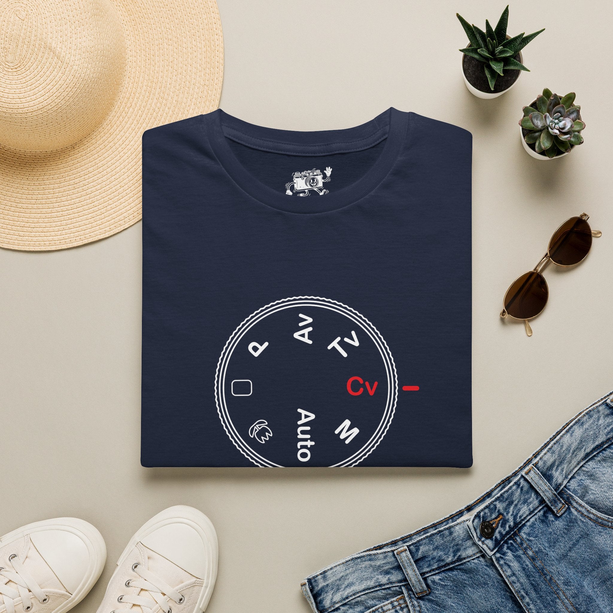 ‘Coffee Priority’ Funny Camera T-Shirt — Photography Lover Tee