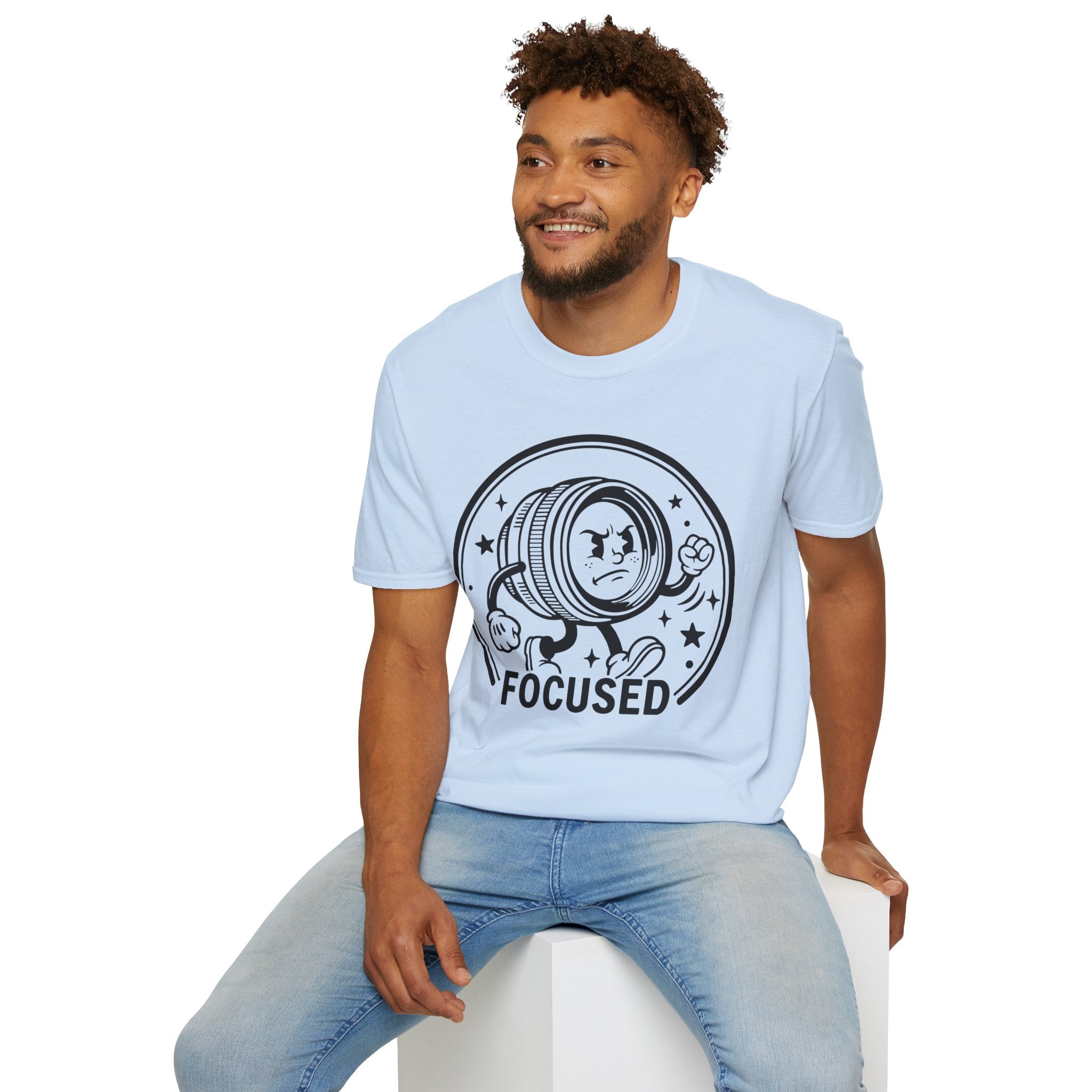 ‘Focused’ show your determination with this funny lens T-Shirt — Photography Lover Tee