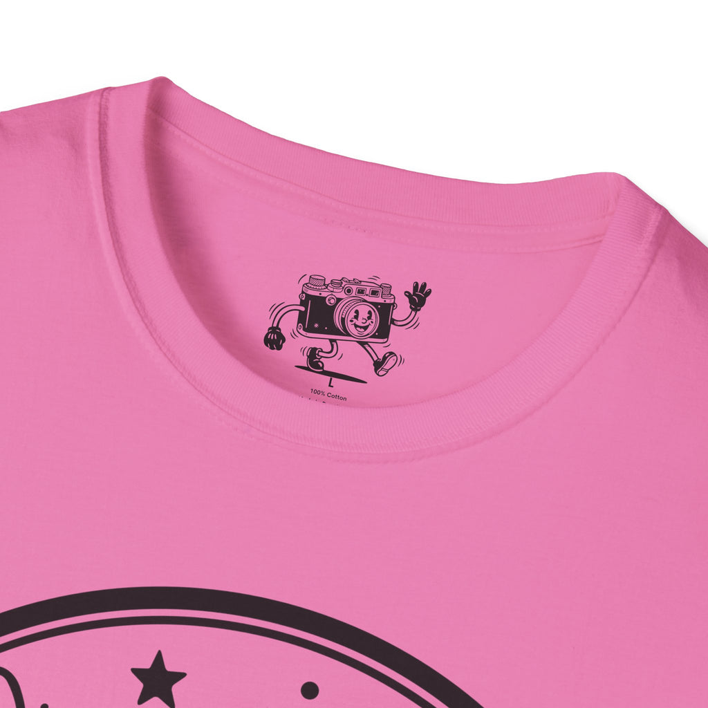 ‘On a Roll’ Funny Camera 35mm FilmT-Shirt — Photography Lover Tee