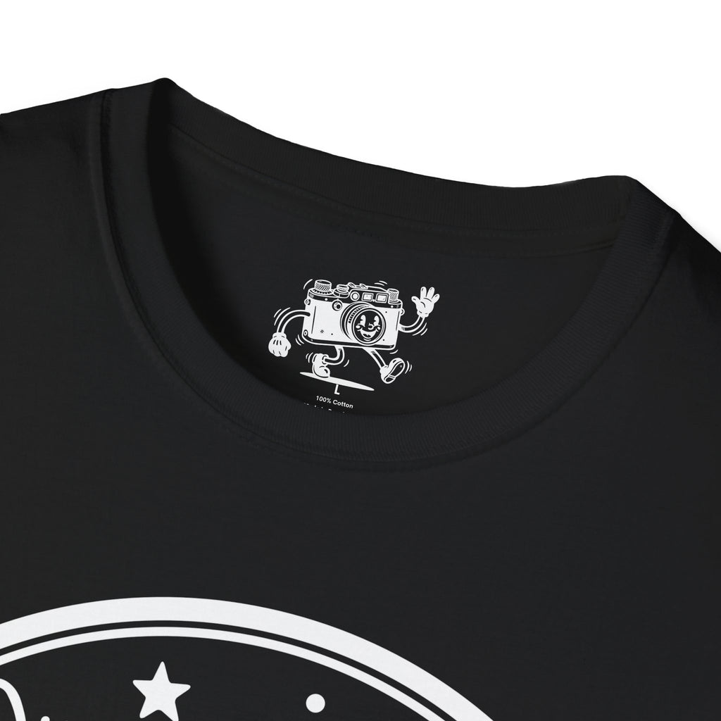 ‘On a Roll’ Funny Camera 35mm FilmT-Shirt — Photography Lover Tee