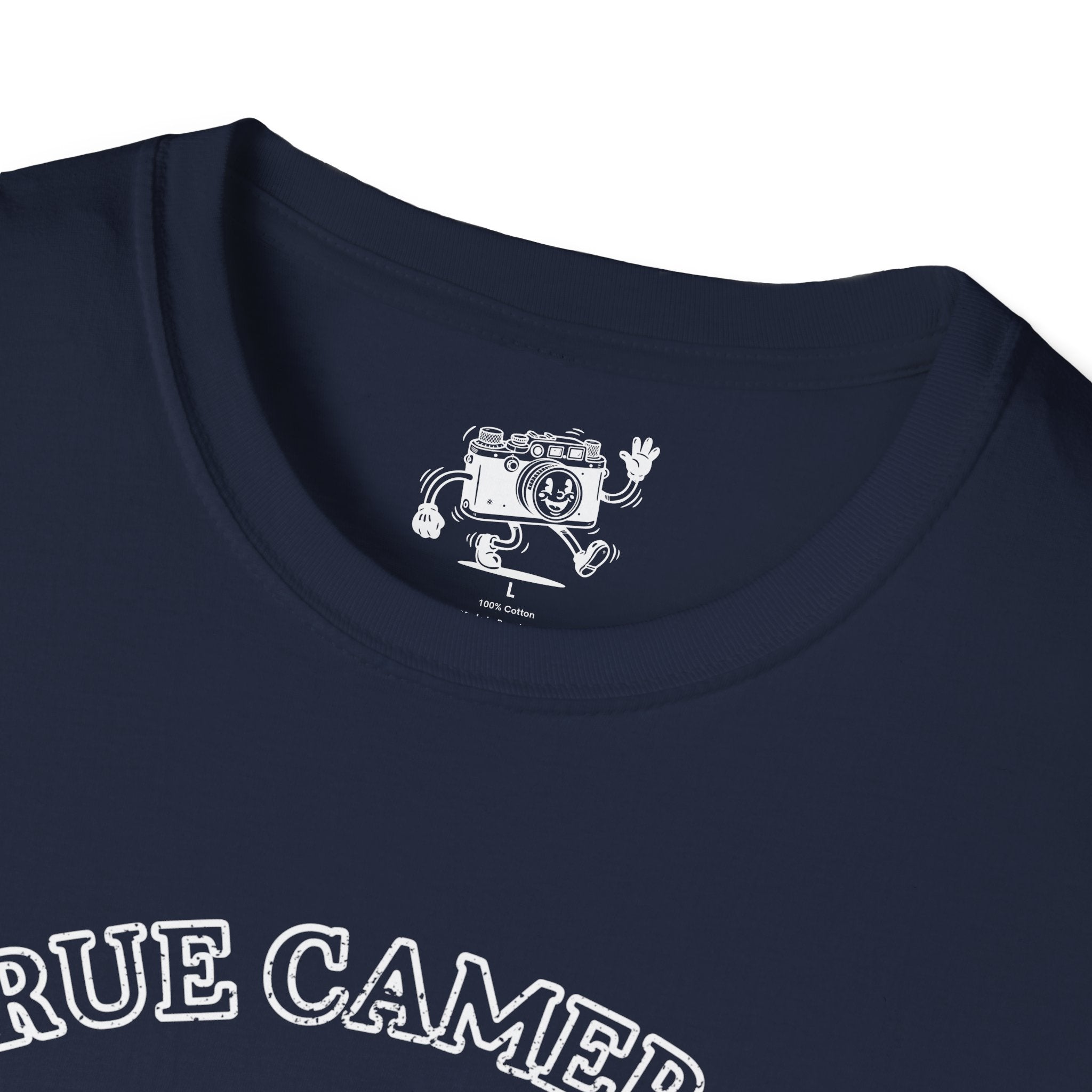 DISTRESSED VERSION ‘True Cameras Don’t Text’ put your phone away with this funny T-Shirt — Photography Lover Tee