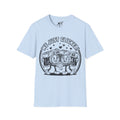 ‘We Just Clicked!’ DISTRESSED VERSION camera besties forever fun 1930’s art style camera graphic T-Shirt — Photography Lover Tee