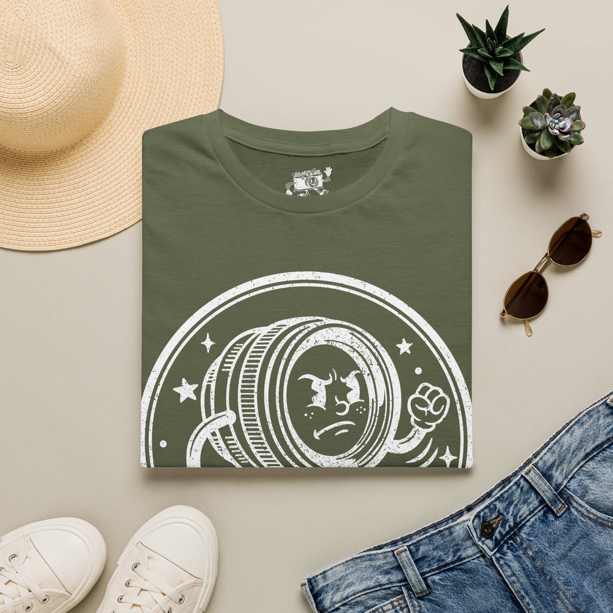 ‘Focused’ DISTRESSED VERSION show your determination with this funny lens T-Shirt — Photography Lover Tee