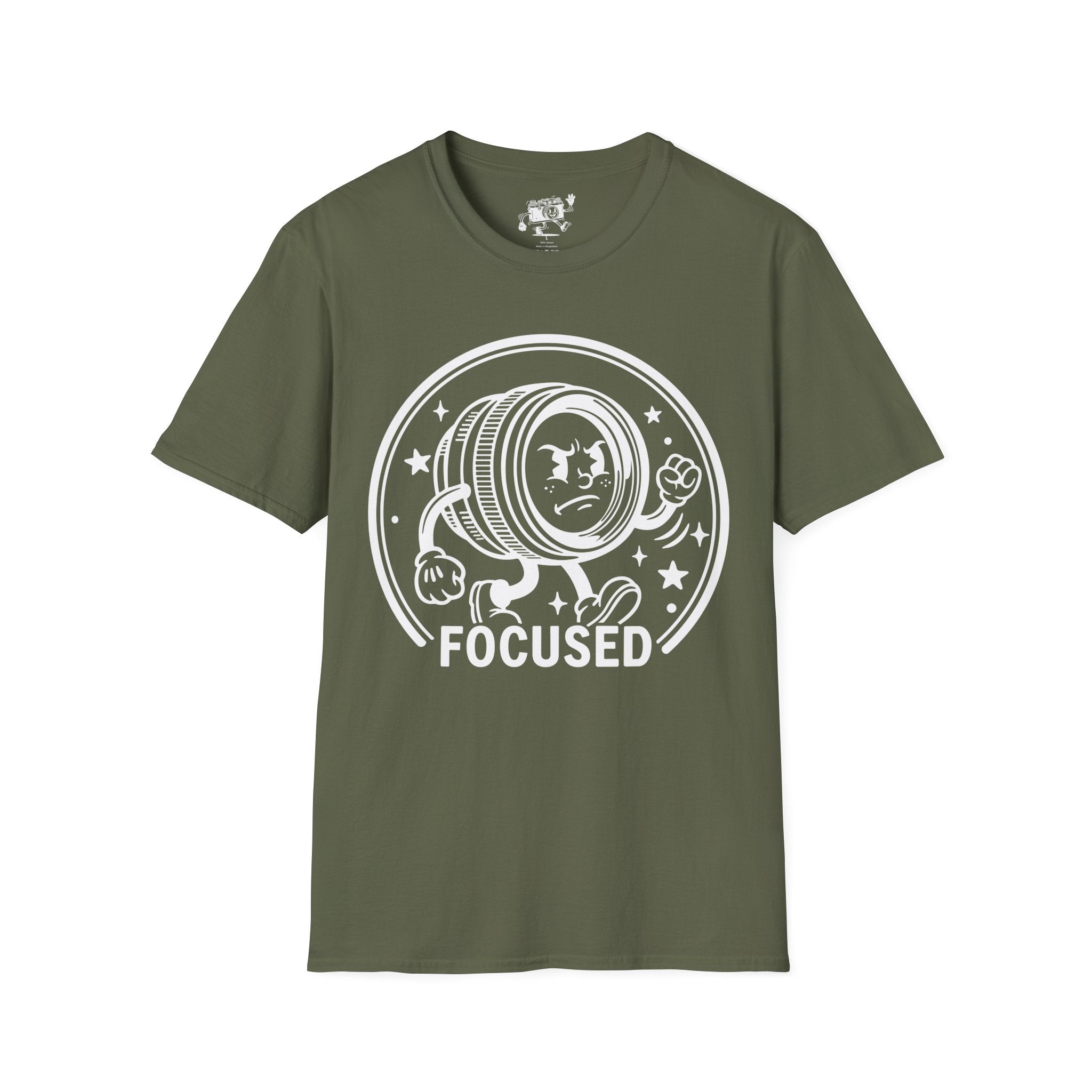 ‘Focused’ show your determination with this funny lens T-Shirt — Photography Lover Tee