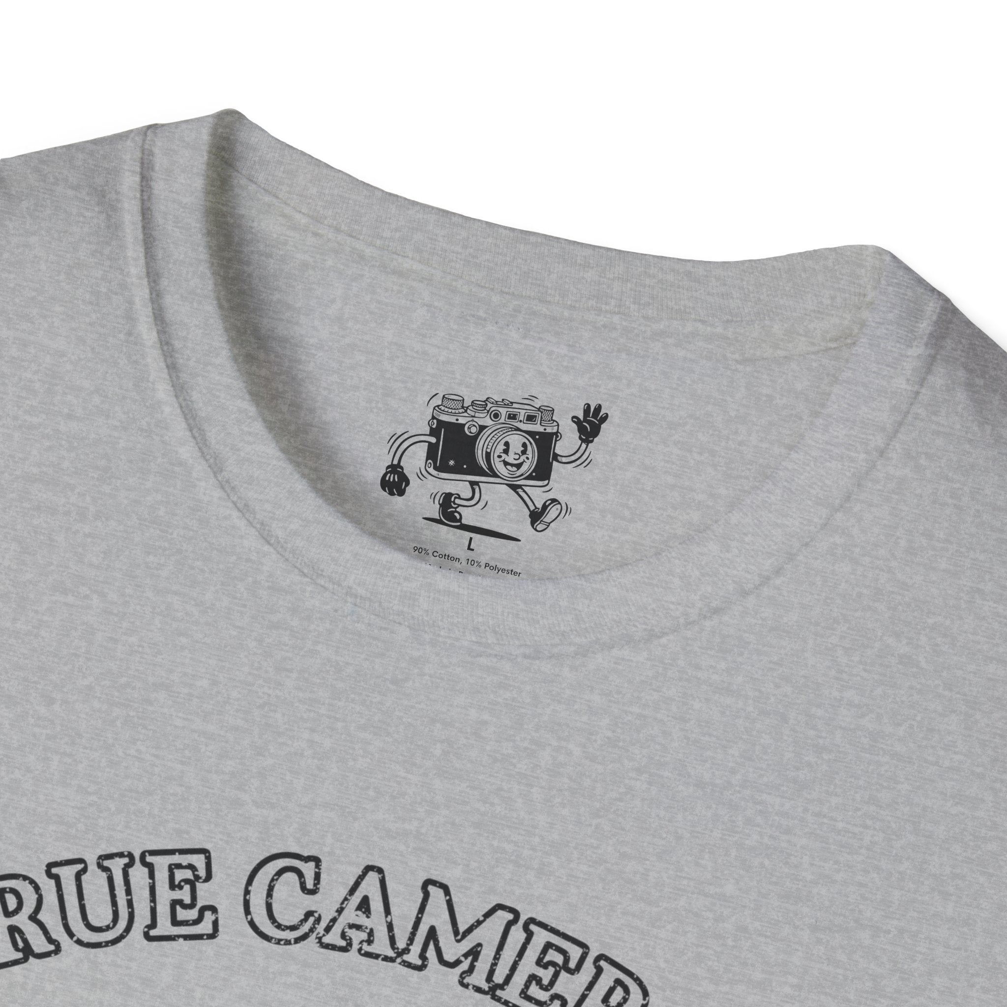 DISTRESSED VERSION ‘True Cameras Don’t Text’ put your phone away with this funny T-Shirt — Photography Lover Tee