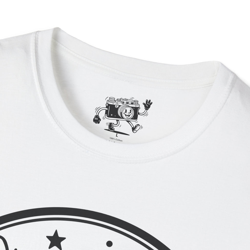 ‘On a Roll’ Funny Camera 35mm FilmT-Shirt — Photography Lover Tee