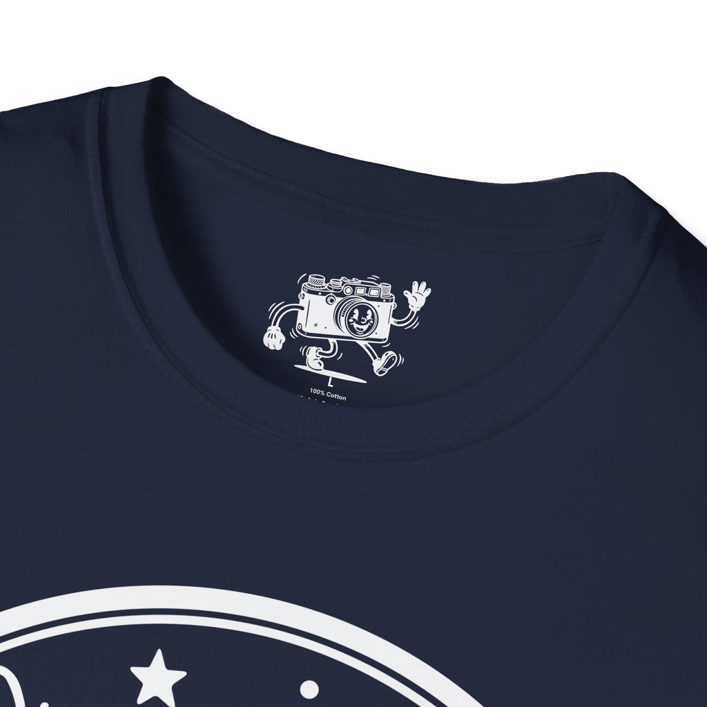 ‘On a Roll’ Funny Camera 35mm FilmT-Shirt — Photography Lover Tee