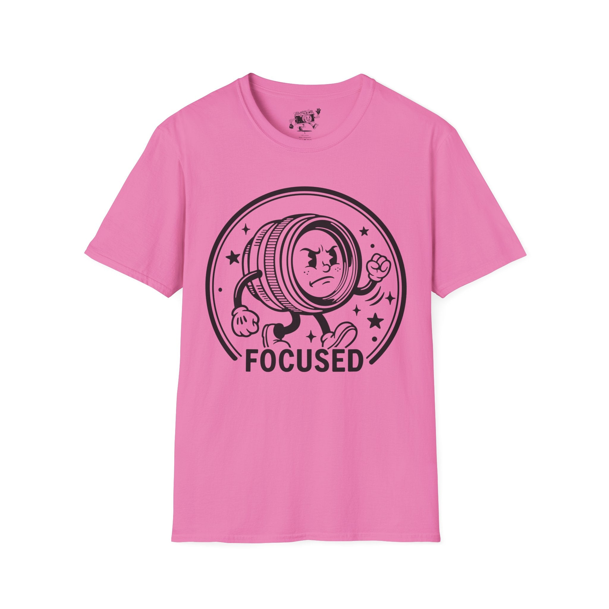 ‘Focused’ show your determination with this funny lens T-Shirt — Photography Lover Tee