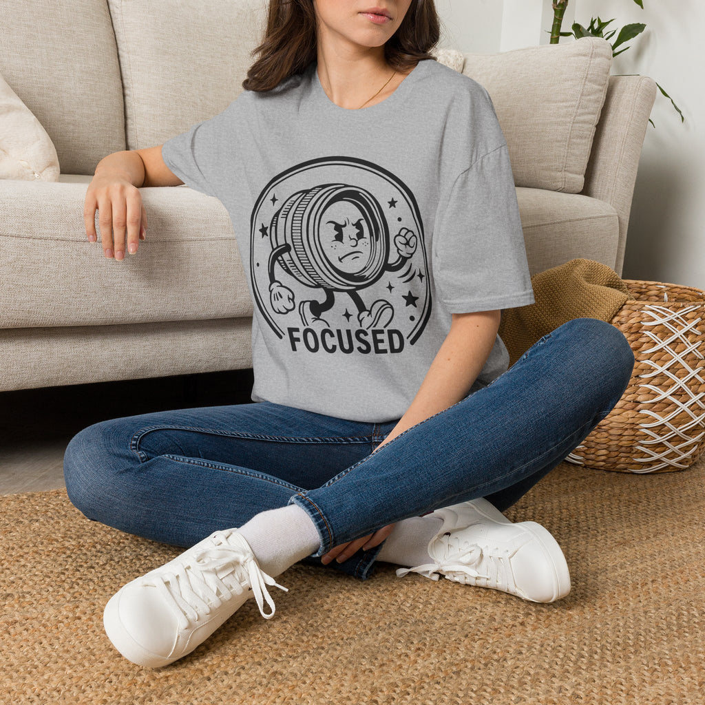 ‘Focused’ show your determination with this funny lens T-Shirt — Photography Lover Tee