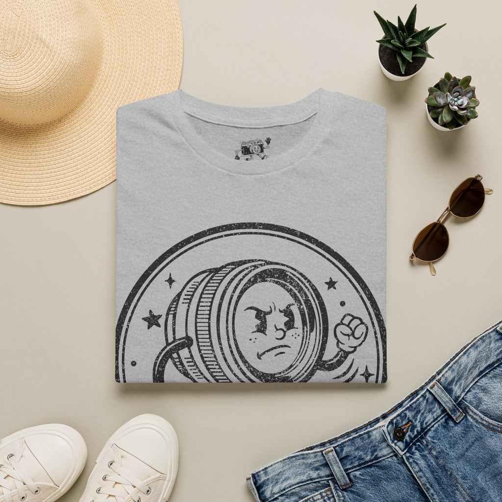 ‘Focused’ DISTRESSED VERSION show your determination with this funny lens T-Shirt — Photography Lover Tee