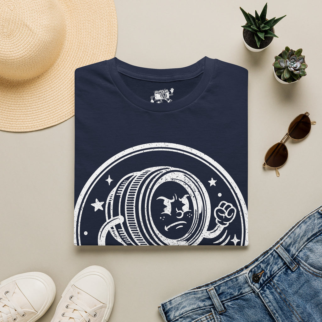 ‘Focused’ DISTRESSED VERSION show your determination with this funny lens T-Shirt — Photography Lover Tee