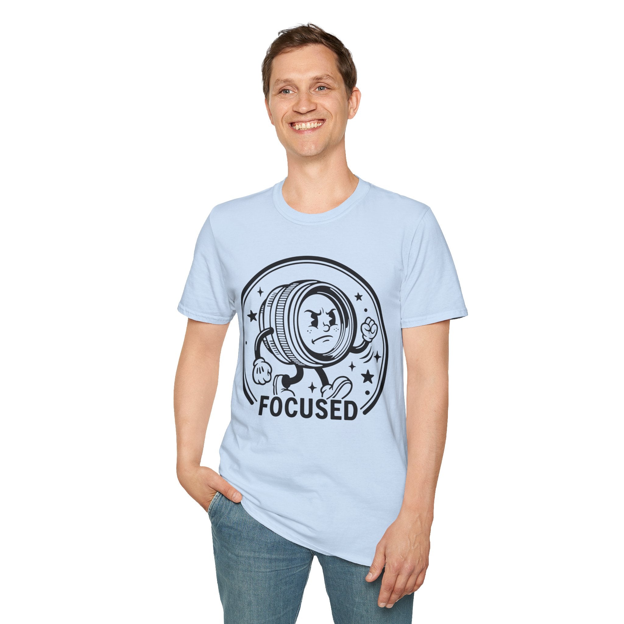 ‘Focused’ show your determination with this funny lens T-Shirt — Photography Lover Tee