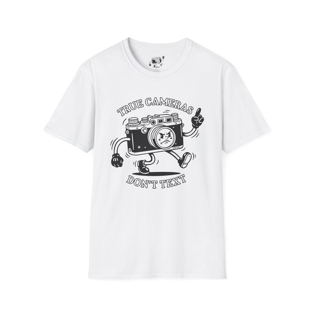 ‘True Cameras Don’t Text’ put your phone away with this funny T-Shirt — Photography Lover Tee