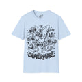 ‘Camerami’ DISTRESSED VERSION Fun Squid Calamari/Cameras T-Shirt — Photography Lover Tee