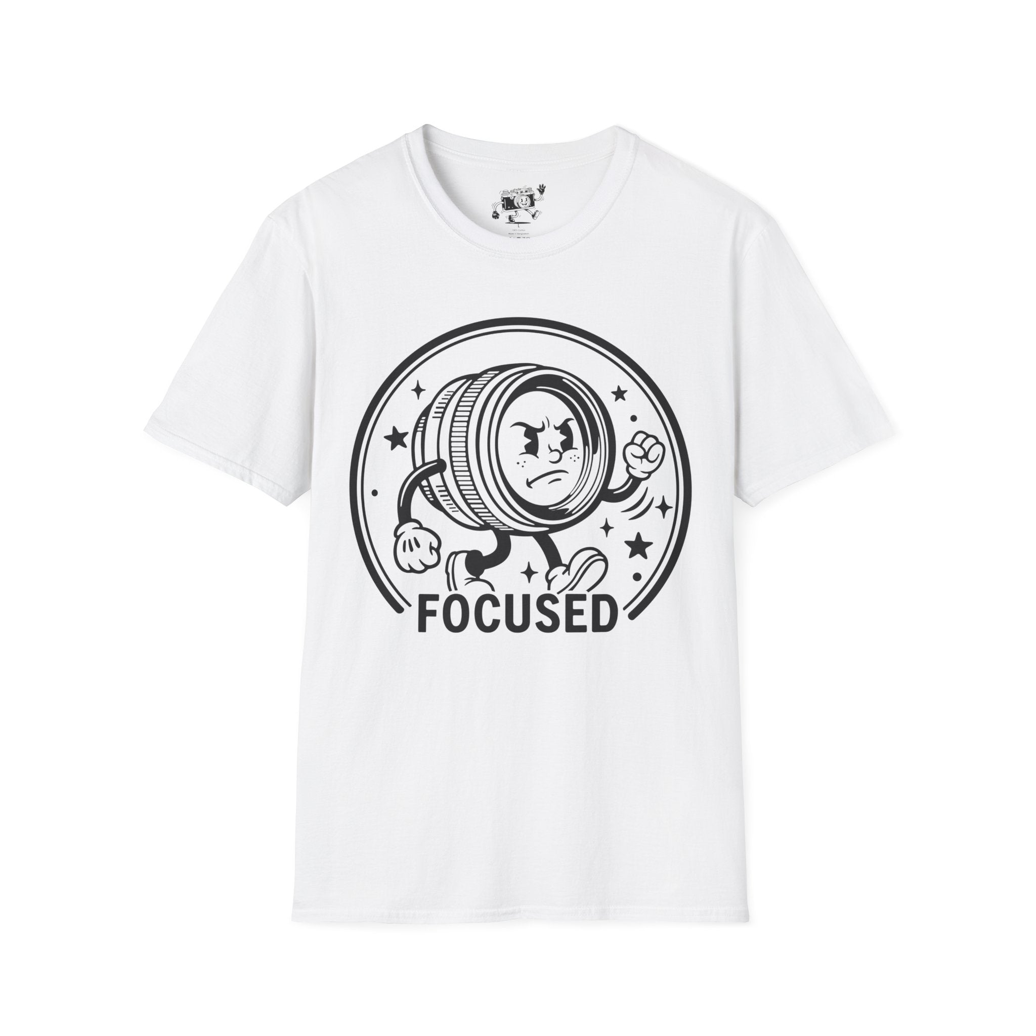 ‘Focused’ show your determination with this funny lens T-Shirt — Photography Lover Tee