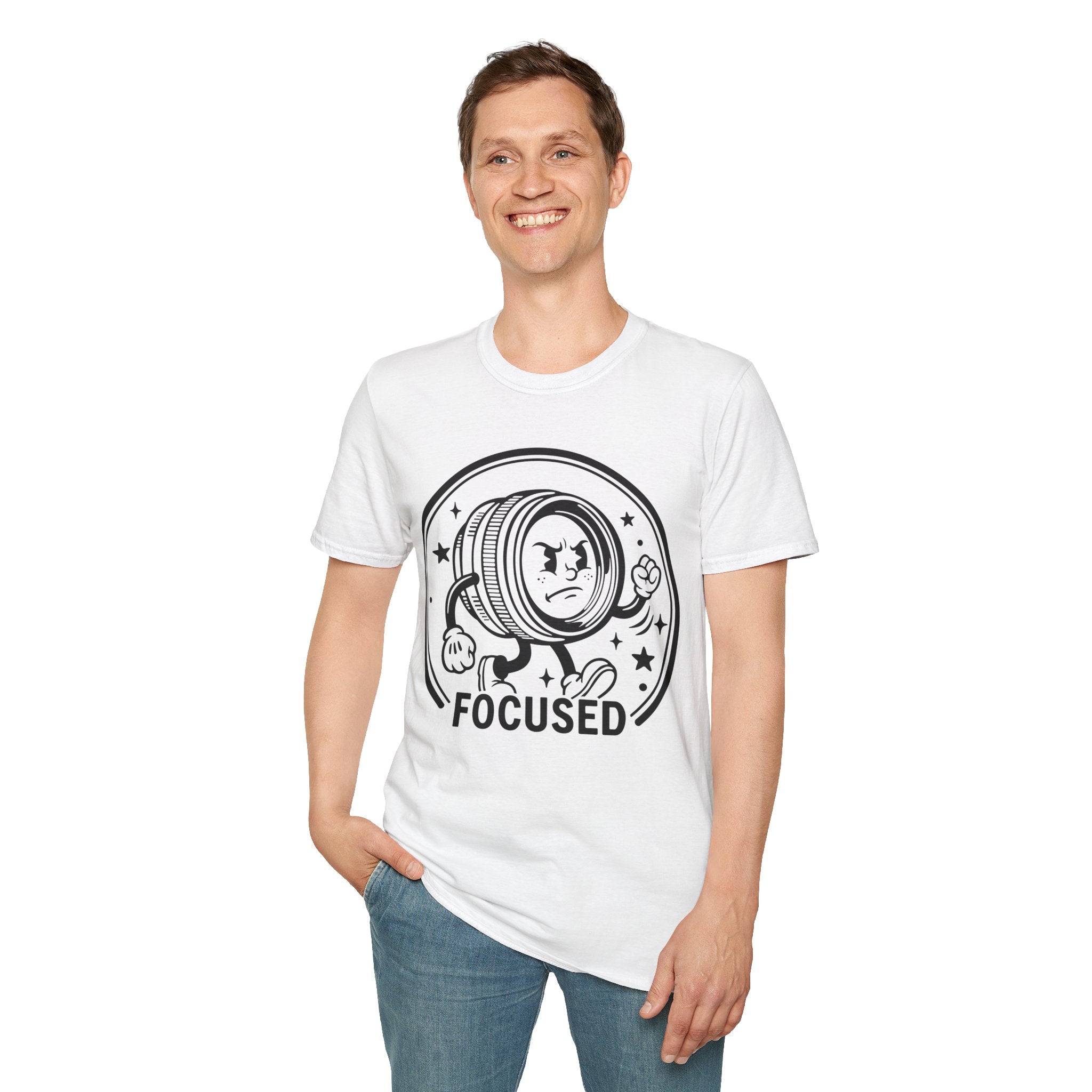 ‘Focused’ show your determination with this funny lens T-Shirt — Photography Lover Tee