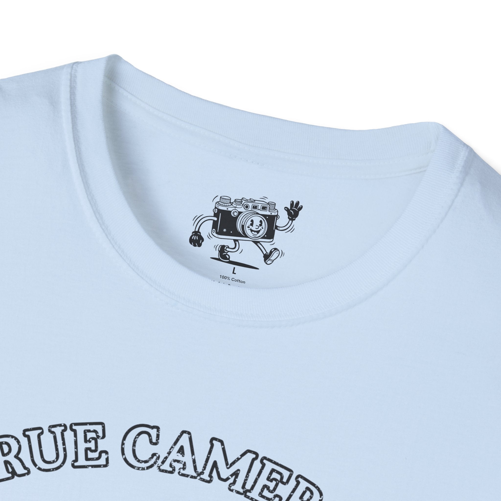 DISTRESSED VERSION ‘True Cameras Don’t Text’ put your phone away with this funny T-Shirt — Photography Lover Tee